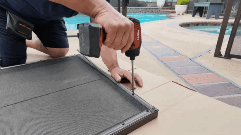 Unscrew and Remove Top Molding First - Step 4