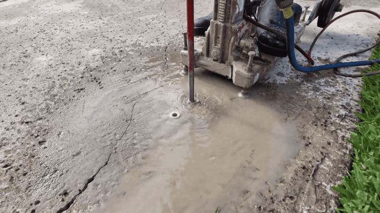 Drill New Hole Plumb