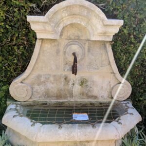 Pear Loop Clip attached to Threaded Brass Anchor