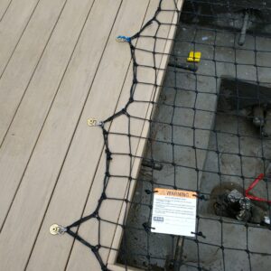 Threaded Brass Anchor - Installation on Wood Deck