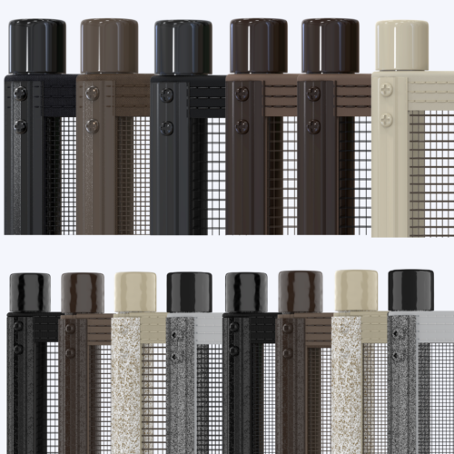 All-Safe Pool Fence Styles to choose from