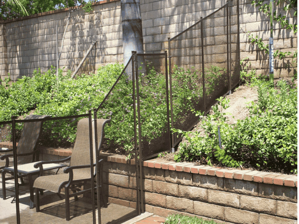 how to address slopes with a pool fence installation