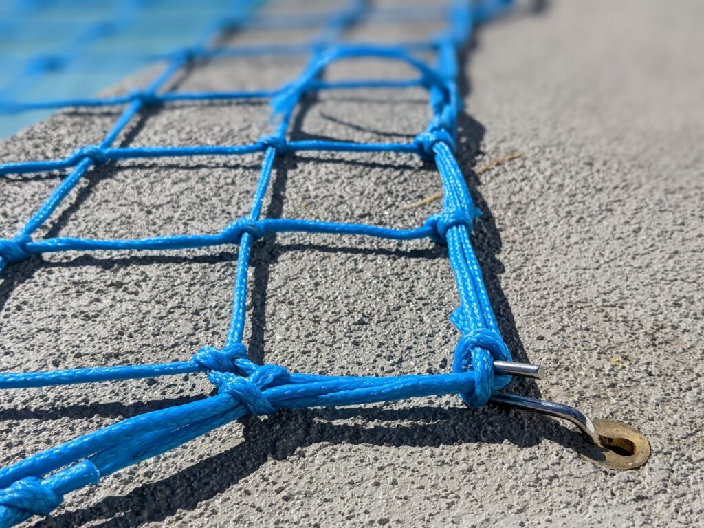 Pool Safety Net Anchor System