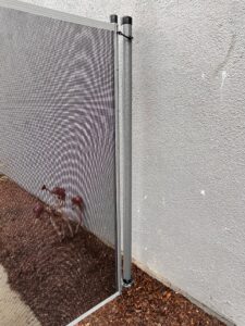 Round Terminating Post Sleeve Installed