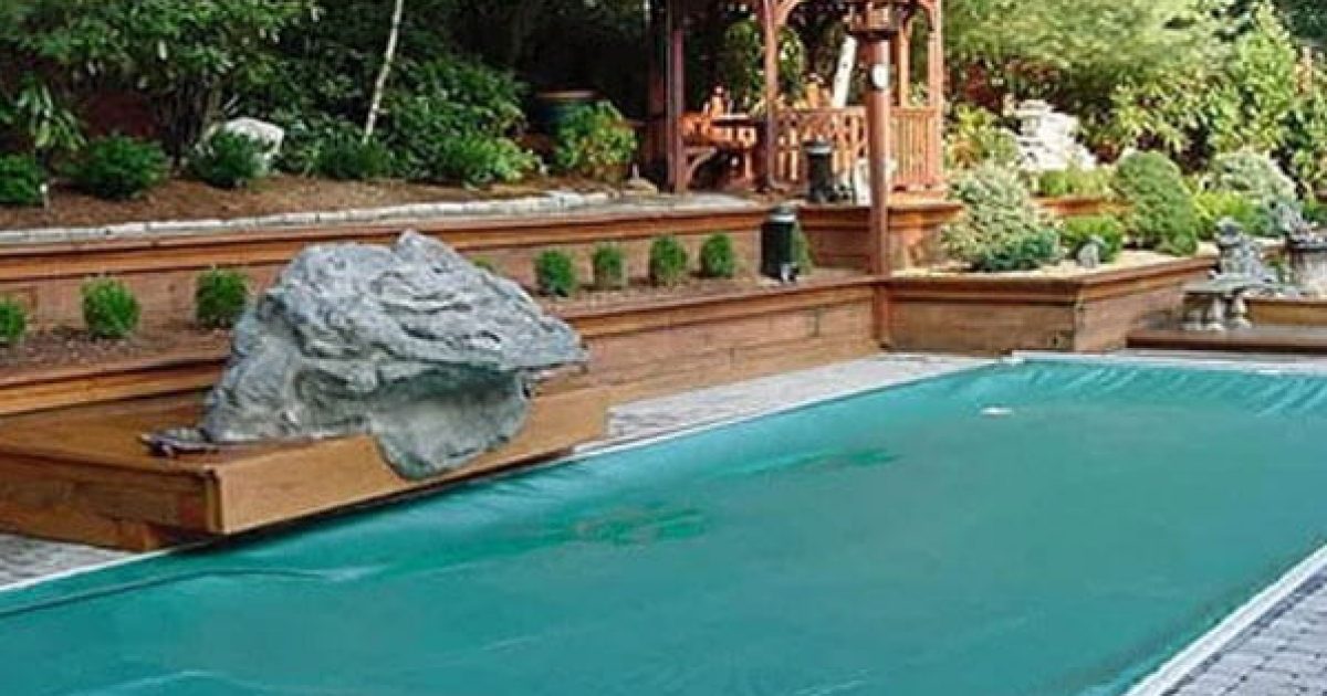 custom automatic pool cover