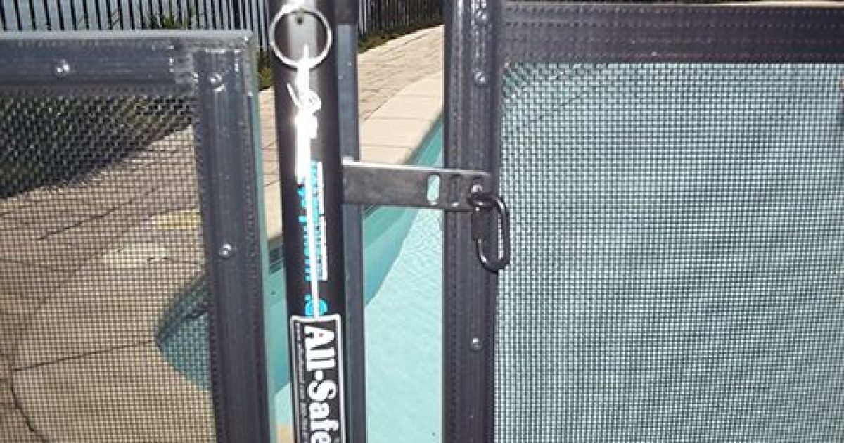Sturdy Pool Fence - AllSafe